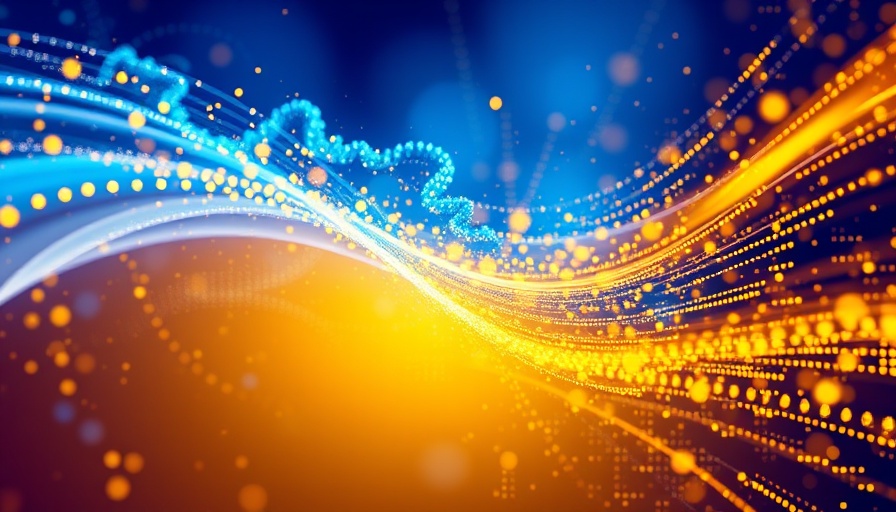 Abstract pixelated image symbolizes data flow, vibrant colors.