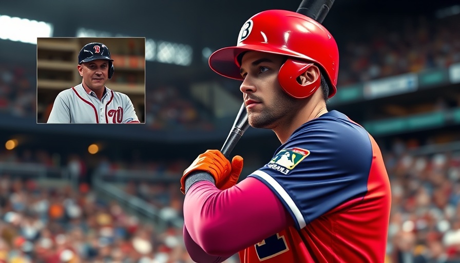 Baseball player's performance pressure on field with coach guidance.