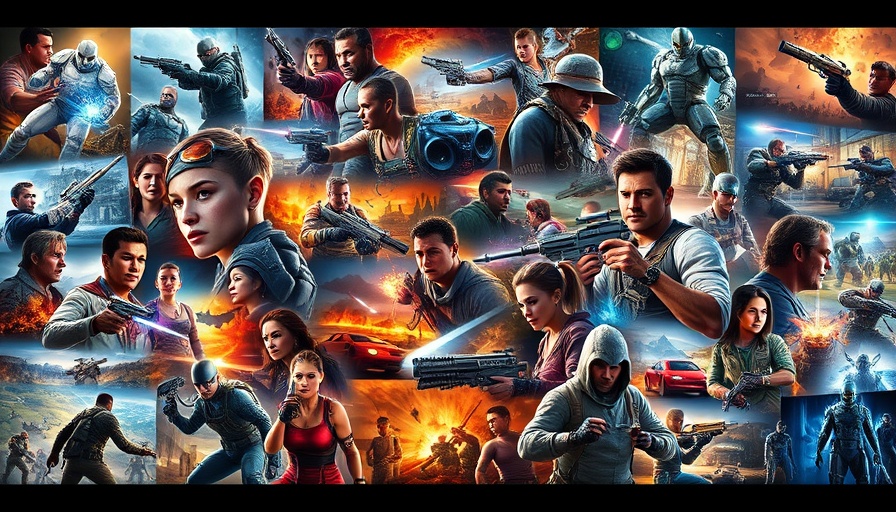 Collage of video games to play this weekend, various game styles.