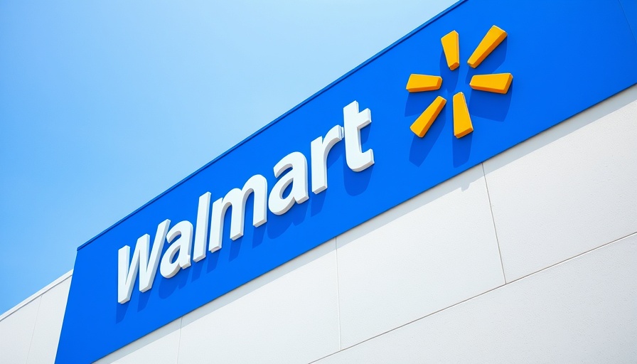 Walmart logo under clear sky, find benefits-eligible products.