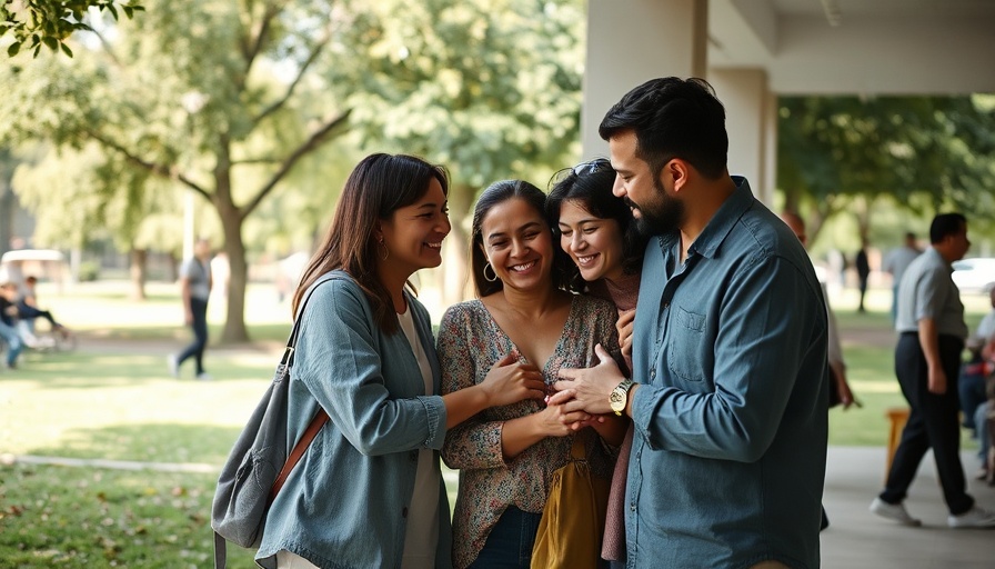 Casual family interactions symbolizing family mental health support.