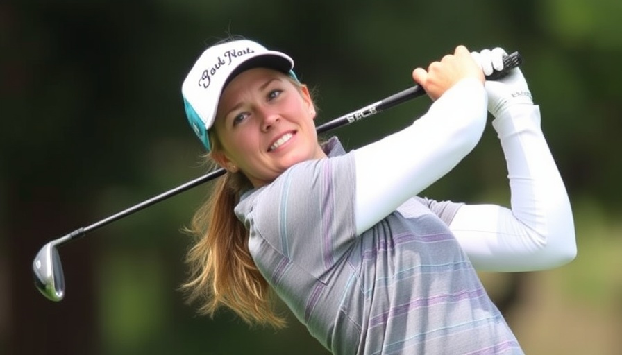 Sarah Schmelzel continues to introduce herself to the golf world, notably with her impressive start in the U.S. Women's Open