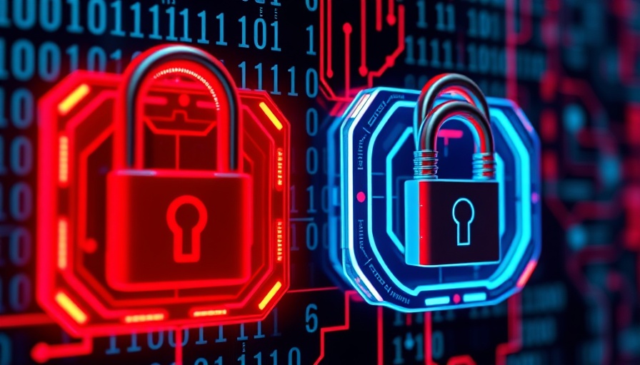 Digital locks representing online security for protecting kids.