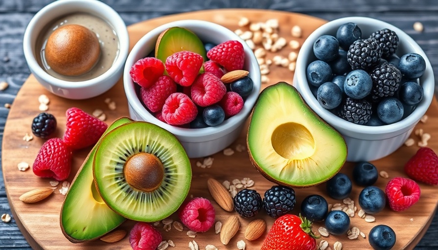 Colorful fruit and granola bowls highlighting granola health myths.