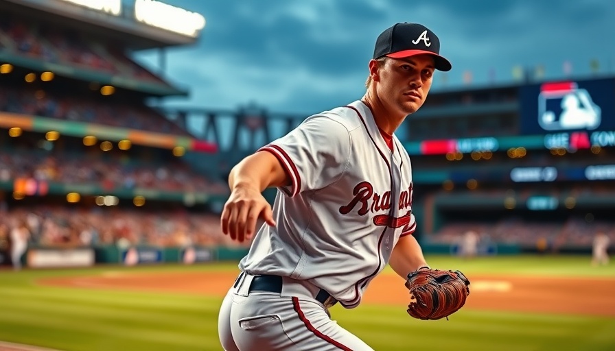 Atlanta Braves player's pre-pitch focus during a game, showcasing opportunity for Pirates.