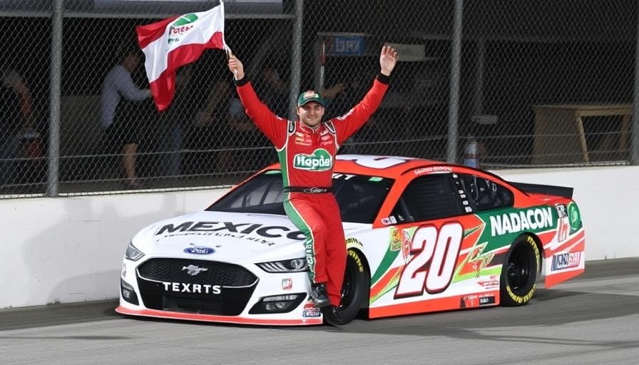 Hometown hero Daniel Suarez scores Xfinity victory at Mexico City - Jayski's NASCAR Silly Season Site