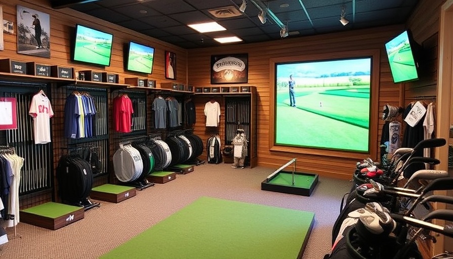 Indoor Golf Shop: Tells of Rupe Taylor's PGA