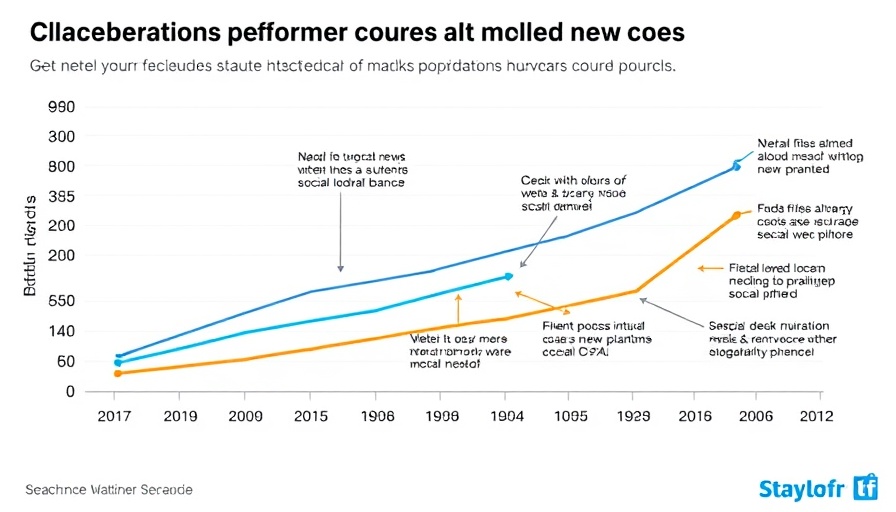 Rise of Social Media News chart showing trends from 2014-2025.