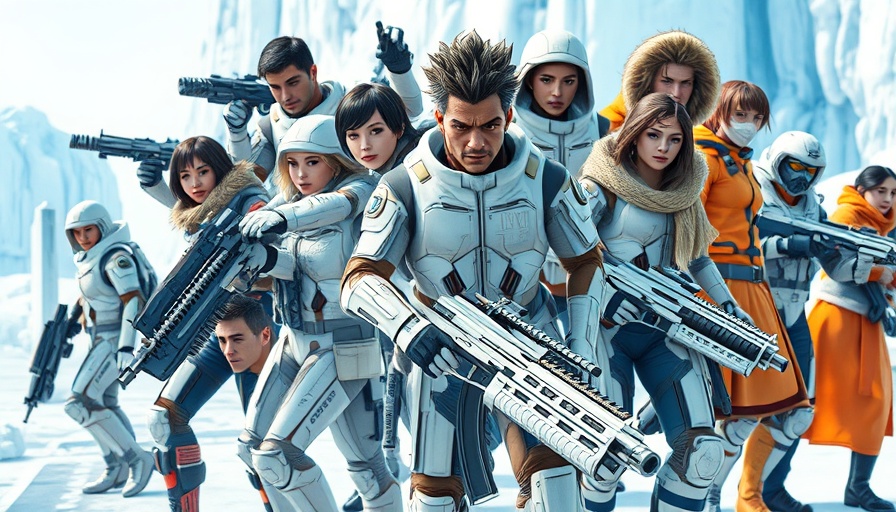 The Expanse: Osiris Reborn RPG characters in a futuristic setting.