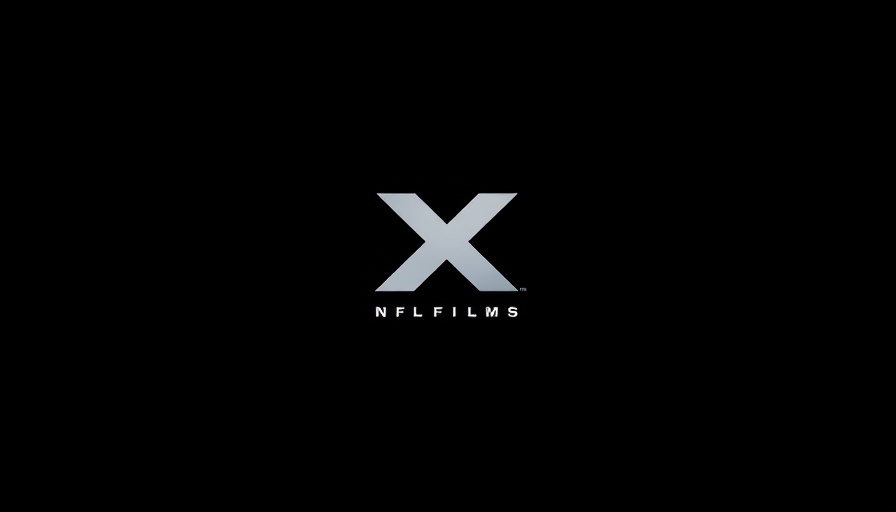 X logo and NFL Films emblem on black background for X NFL Top 100 Family Engagement.