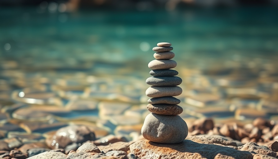 Balanced stones symbolizing harmony in choosing the best deodorant.