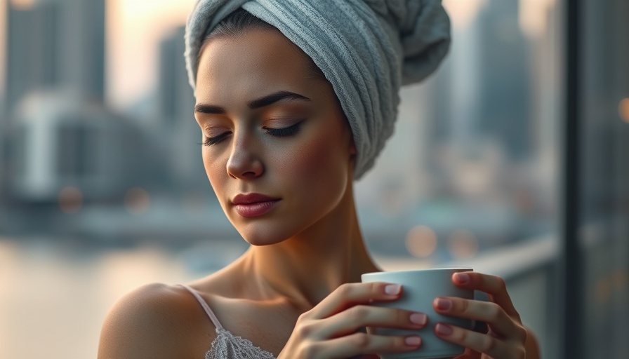Relaxed woman reading with coffee, best deodorant for sensitive skin.