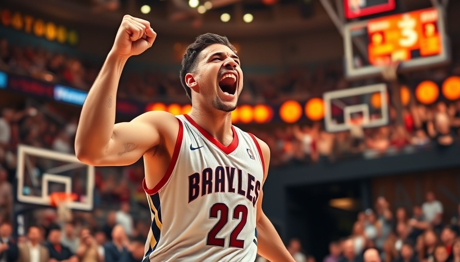 Jahmai Mashack energetically celebrates during a basketball game, highlighting NBA draft potential.