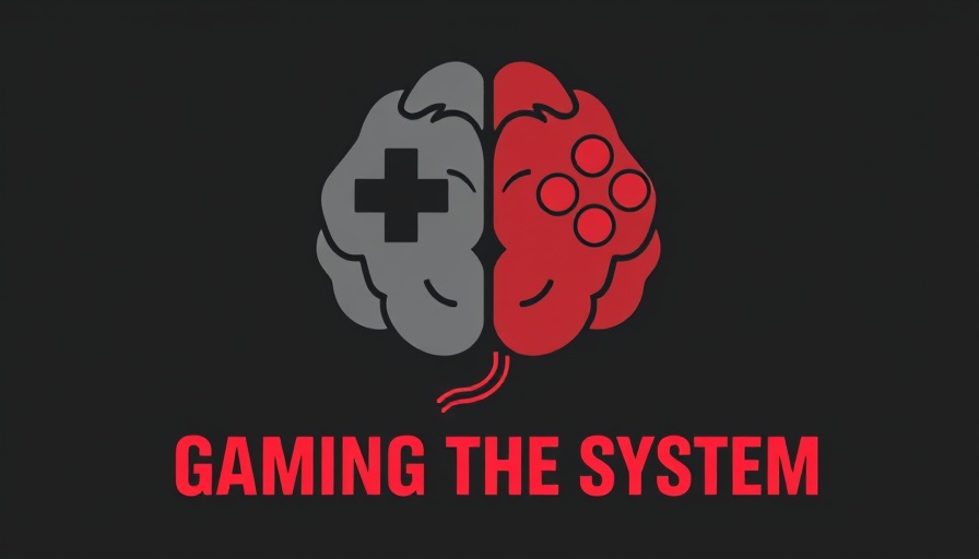 Illustration of brain with gaming controllers for Gaming Addiction in Children.