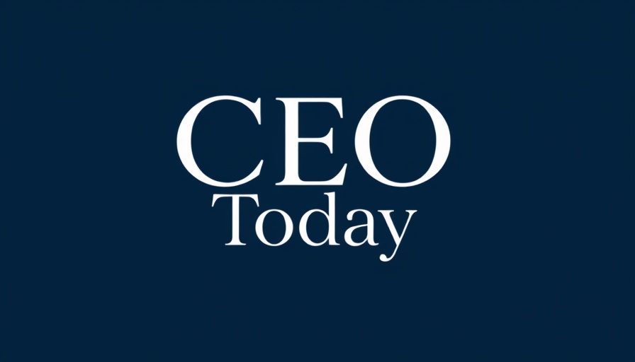 CEO Today logo on dark blue background