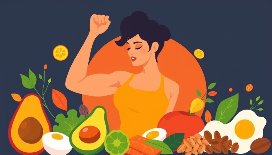 Abstract illustration of healthy fat sources for minimum fat consumption for health.