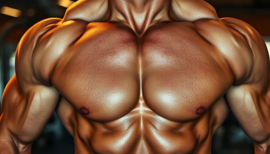 Muscular torso flexing abs, highlighting best fat burners for weight loss.