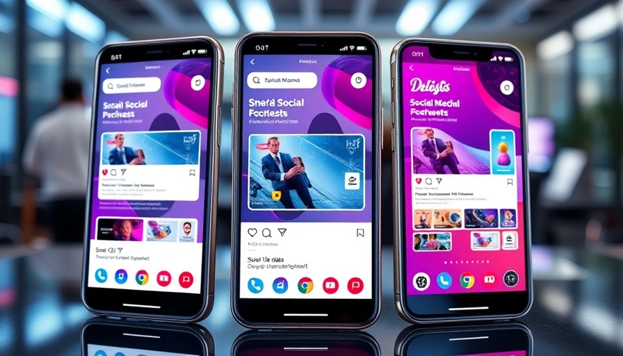 Smartphones displaying social media ads highlighting X new ad pricing strategy.
