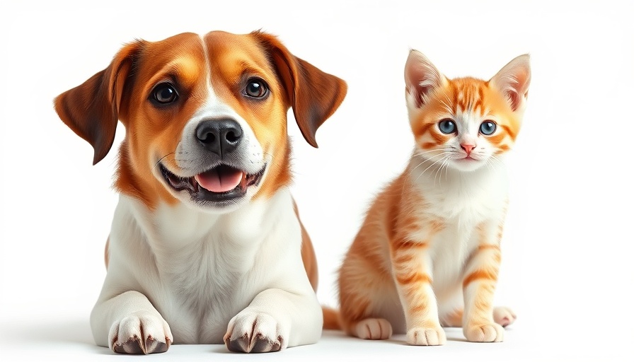 Dog and kitten portrait highlighting One Health for Pet Owners.