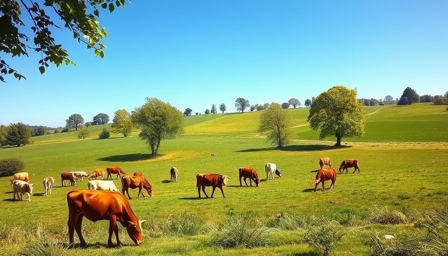 Agroforestry Network Drenthe pastoral landscape with cows grazing.