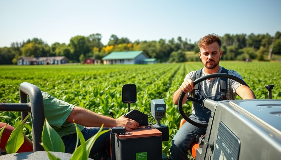 Akkerbouwbedrijf Scholtens: Modern farming equipment in lush field.