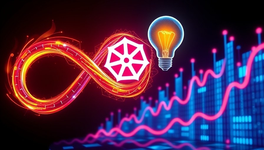 Futuristic representations illustrating Kubernetes complexity with Lens by Mirantis.