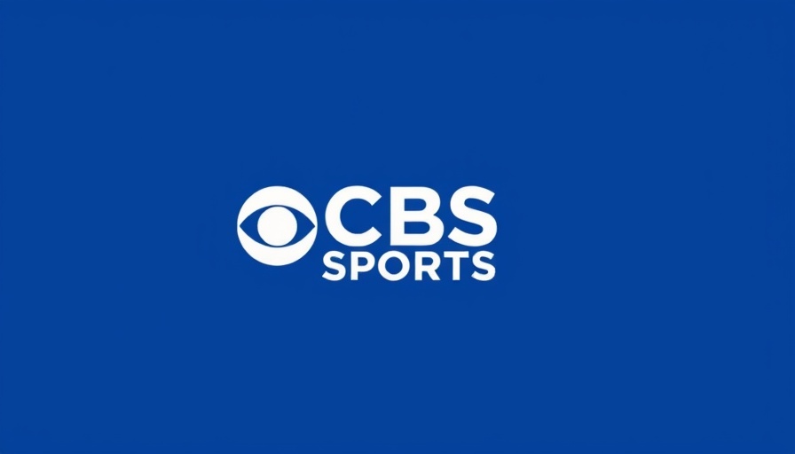 CBS Sports logo on a blue background