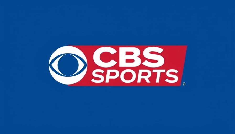 CBS Sports logo on a blue background