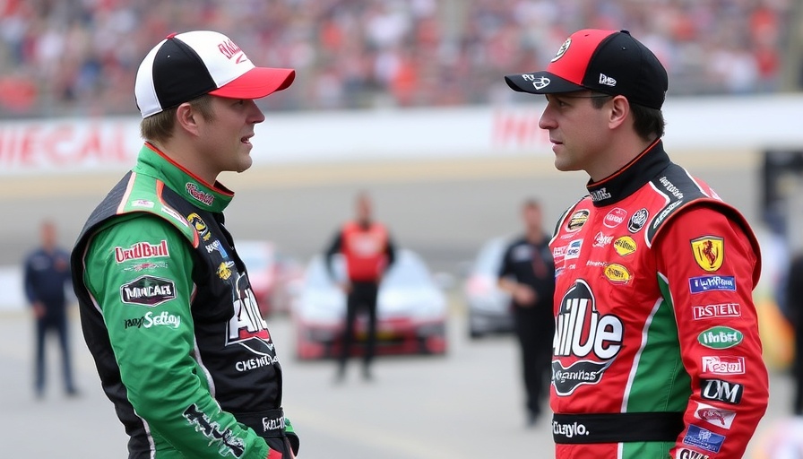 Ross Chastain, Joey Logano confront each other after Chicago run-in