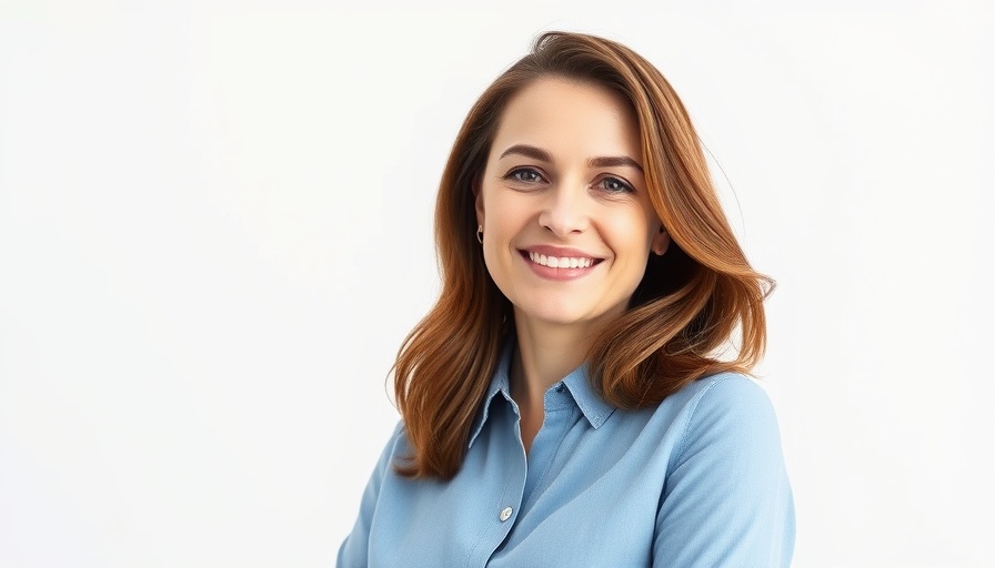 Confident woman smiling softly, emphasizing that bullying hurts.
