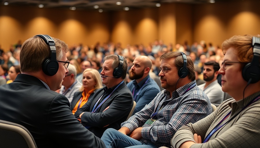 Atlanta Tech Week Recap: Engaging panel discussion with speakers wearing headphones.