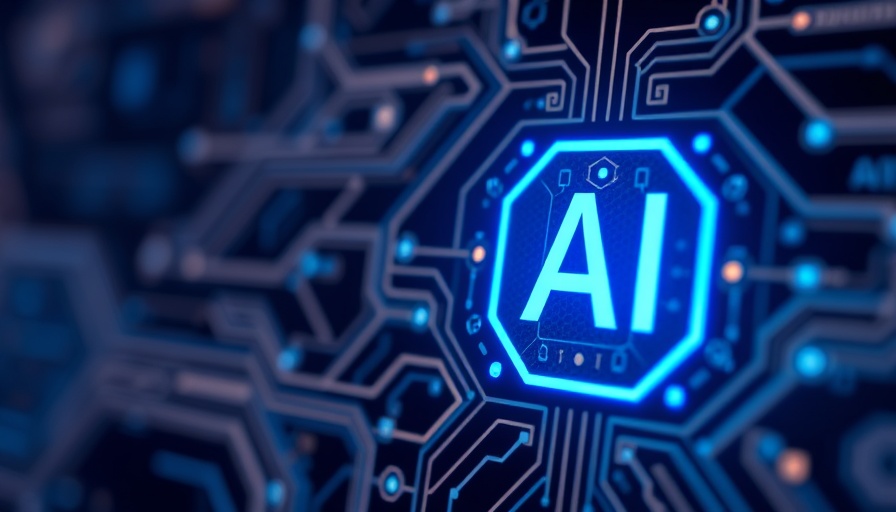 AI's impact on jobs depicted through glowing AI and ChatGPT icons.
