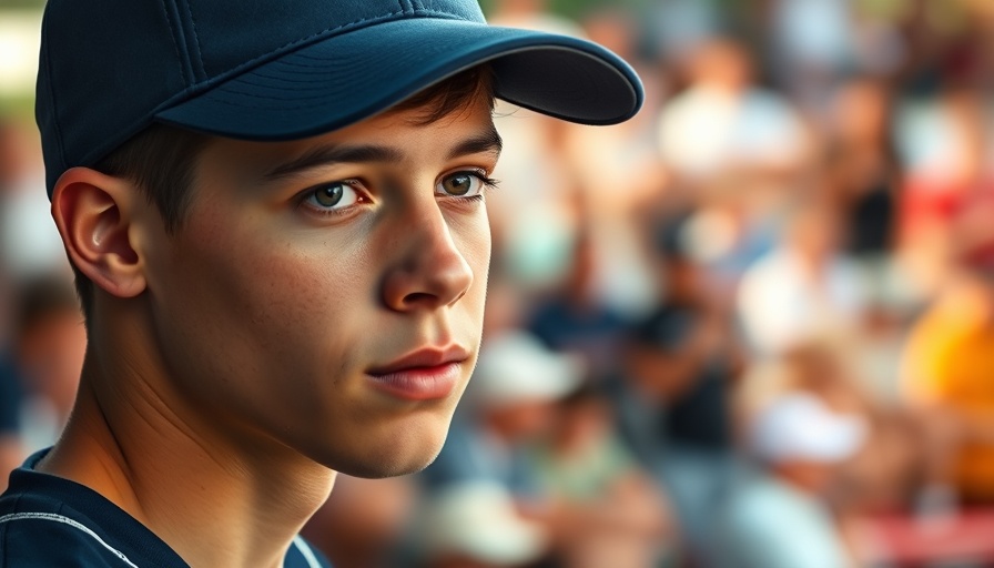 Focused young man in blue cap outdoors, Chris Gotterup win and support.
