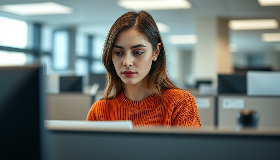 Young woman concentrating in an office cubicle, Recover From Burnout While Still Working.