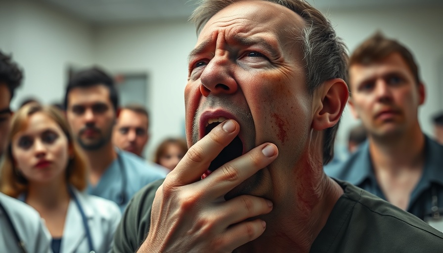 Recognizing severe allergic reactions in a medical office.