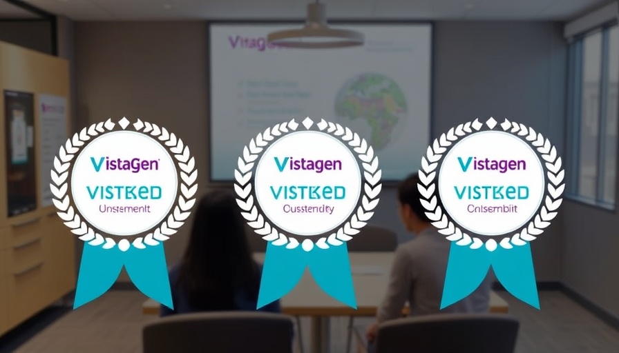 Vistagen Honored for Outstanding Workplace Culture and Mental Health Leadership