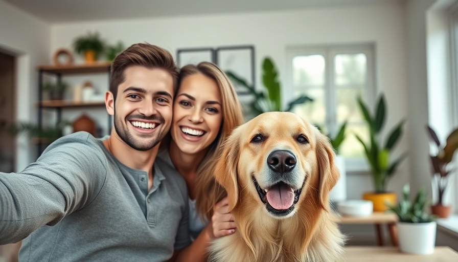 Canada pet insurance market growth represented by pet owners embracing modern living.