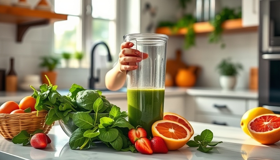 Detox smoothies support body health preparation in vibrant kitchen.