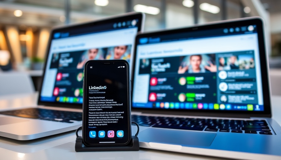LinkedIn gaming leaderboards feature displayed on phone and laptop screens.
