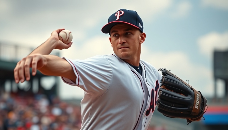 Focused baseball player pitching during a game, showcasing MLB trade deadline insights.