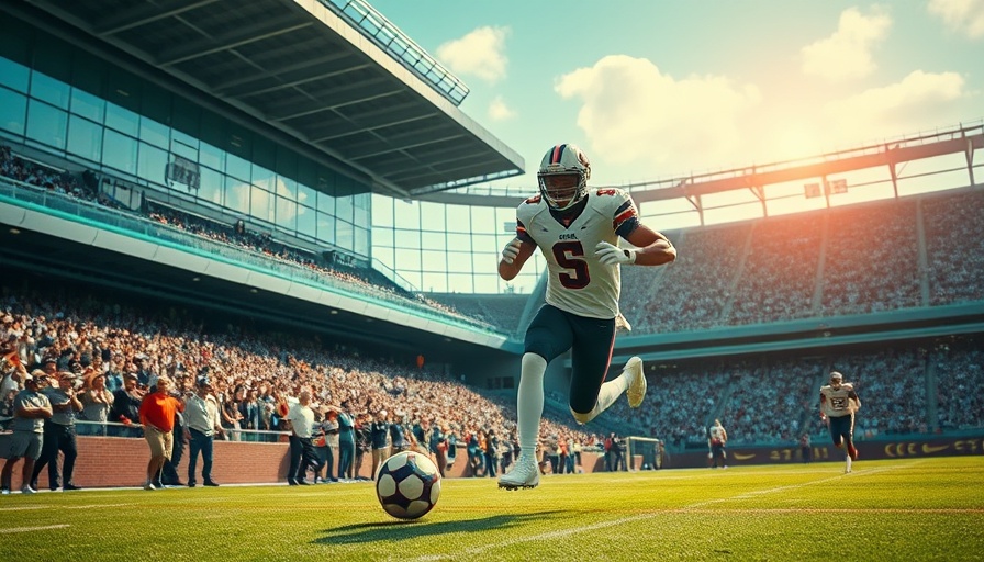 Action-packed NFL Hall of Fame Game scene showcasing dynamic play.