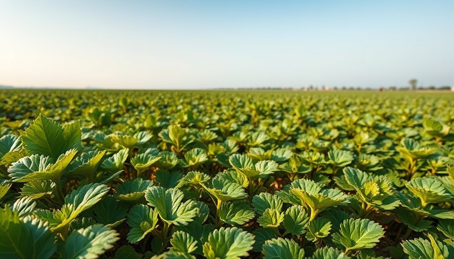 Lush potato cultivation showcasing growth in Germany's fields.