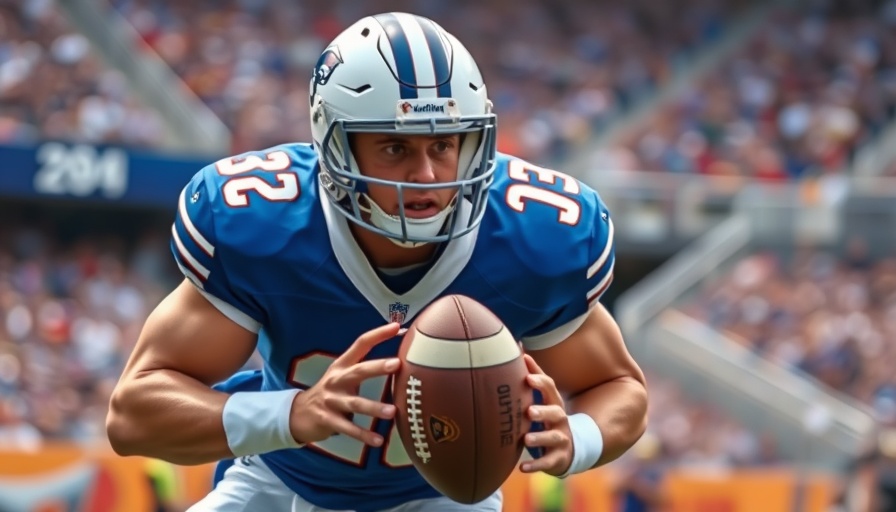 Fantasy Football Busts 2025 - Player holding ball during game.