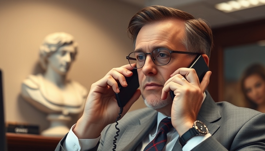 Thoughtful man talking on phone, exploring link between racism and sexism.