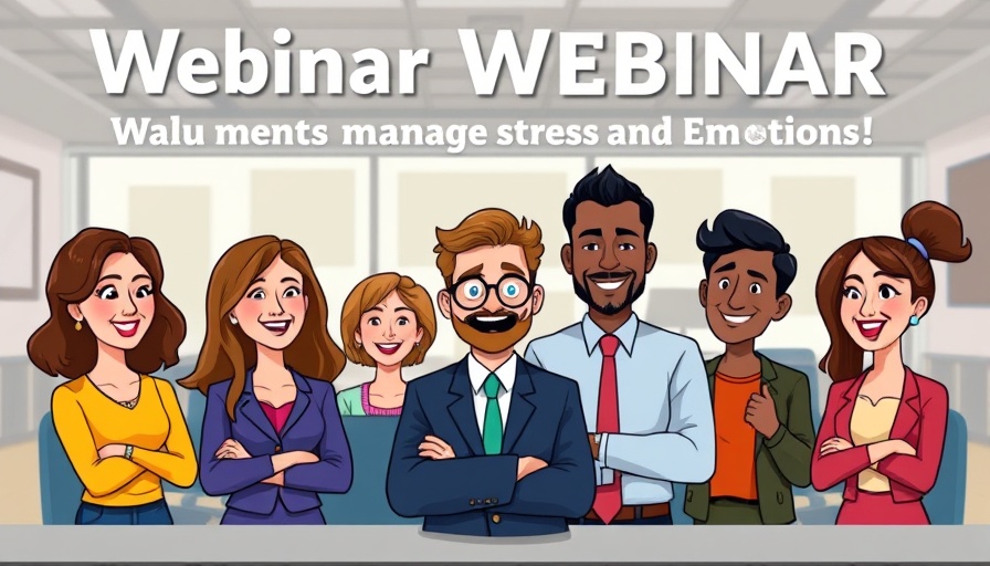 ADHD guide to managing stress and emotions at work webinar announcement.