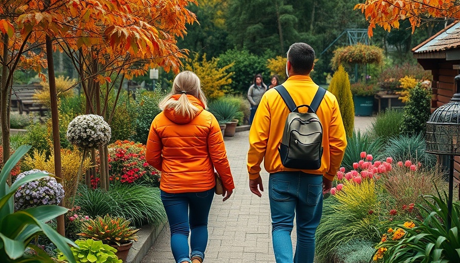 Scenic garden walk during Boerenfietstocht Drenthe event