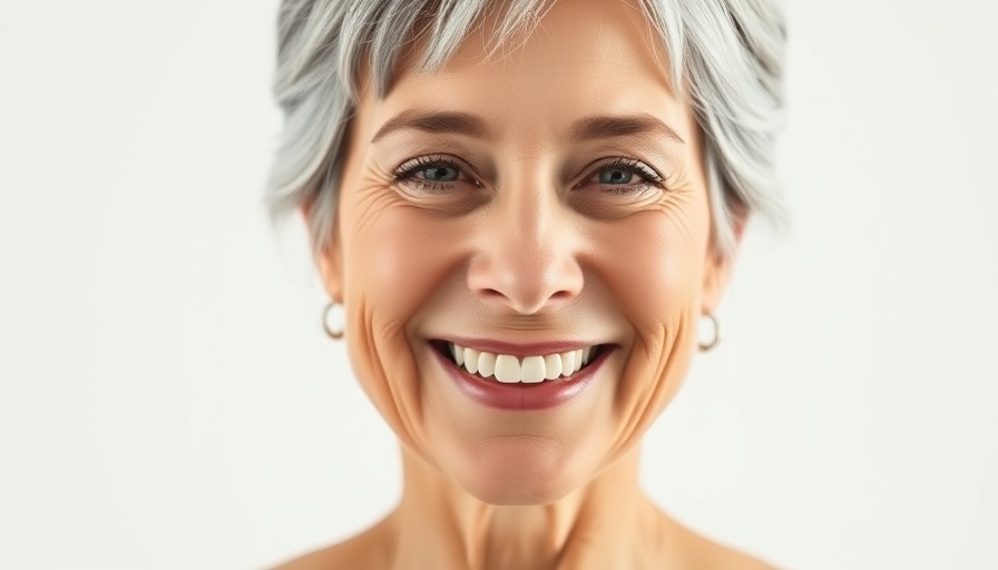 Confident mature woman smiling, representing overcoming burnout.