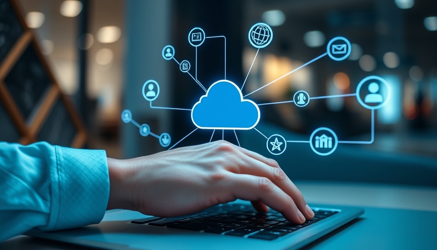 Sovereign Clouds and Data Portability concept on laptop