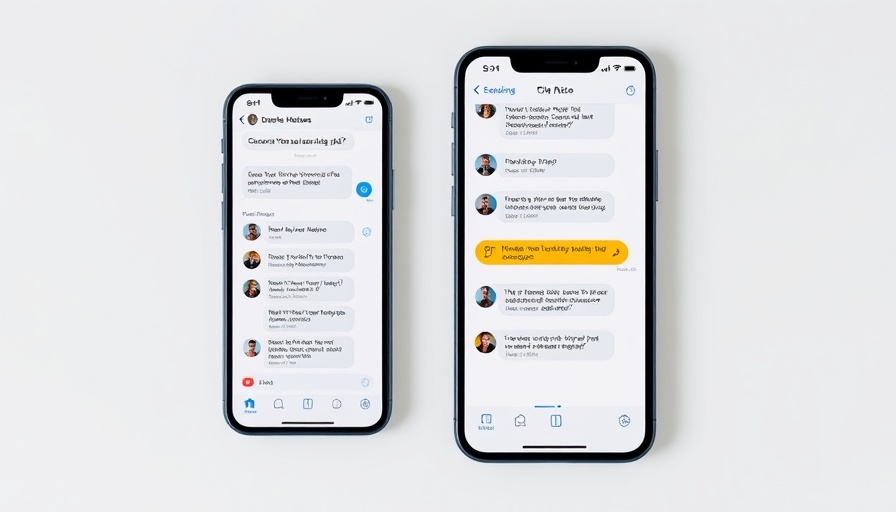Messaging app interface with audio messages for TikTok Audio Messaging for Parents.