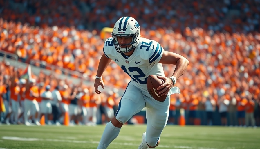 Tennessee Titans player in action against Los Angeles Rams.